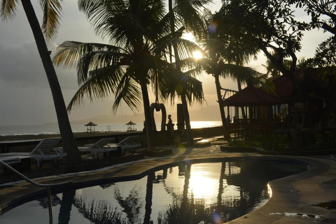 Candidasa Segara Wangi Beach Cottages מראה חיצוני תמונה