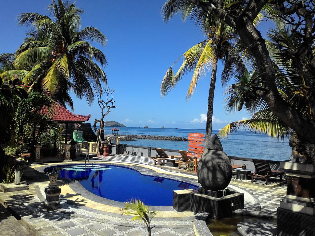 Candidasa Segara Wangi Beach Cottages מראה חיצוני תמונה