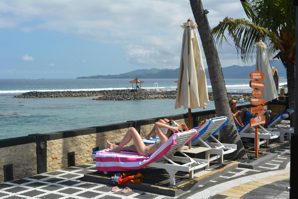 Candidasa Segara Wangi Beach Cottages מראה חיצוני תמונה
