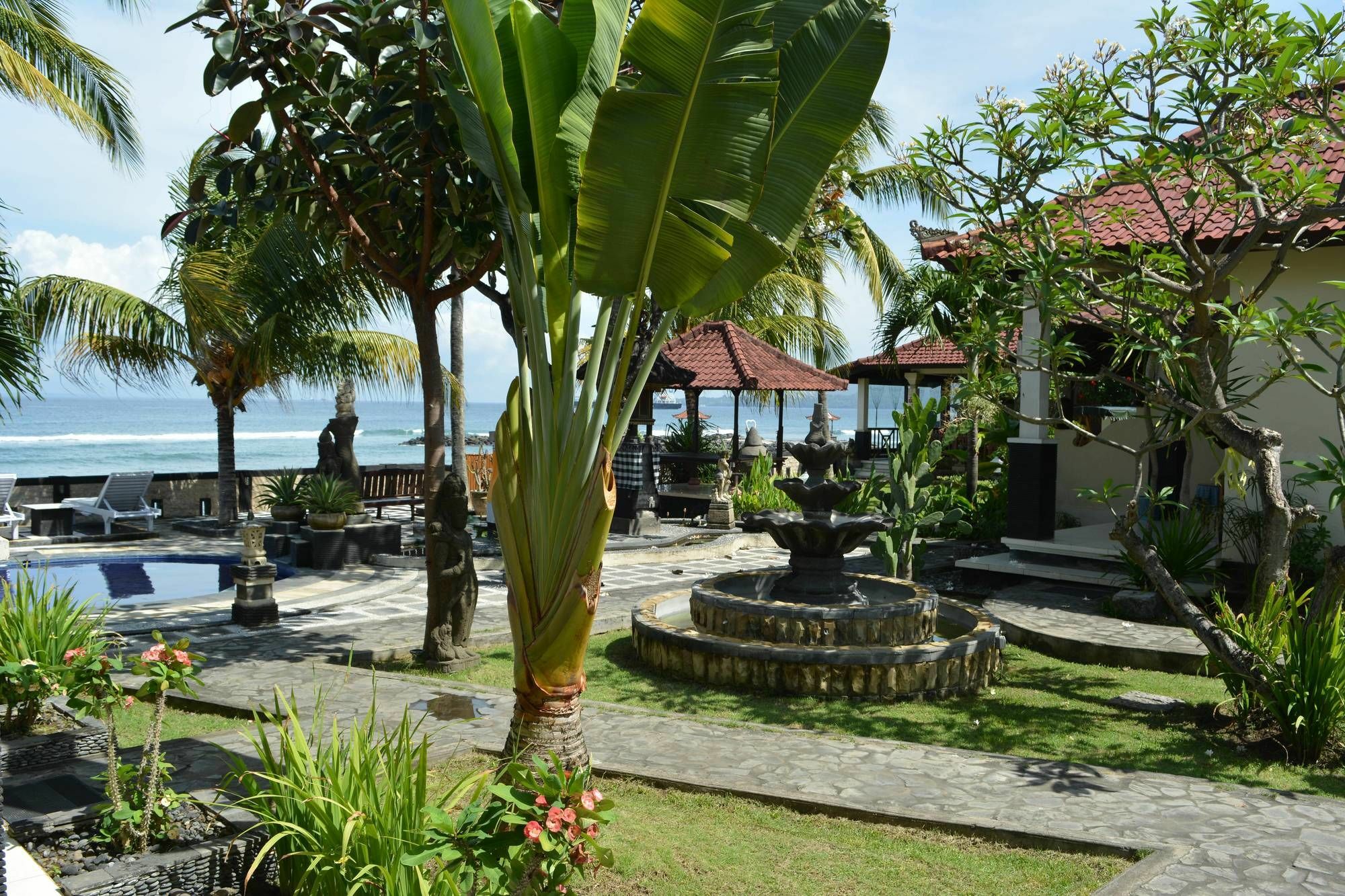 Candidasa Segara Wangi Beach Cottages מראה חיצוני תמונה