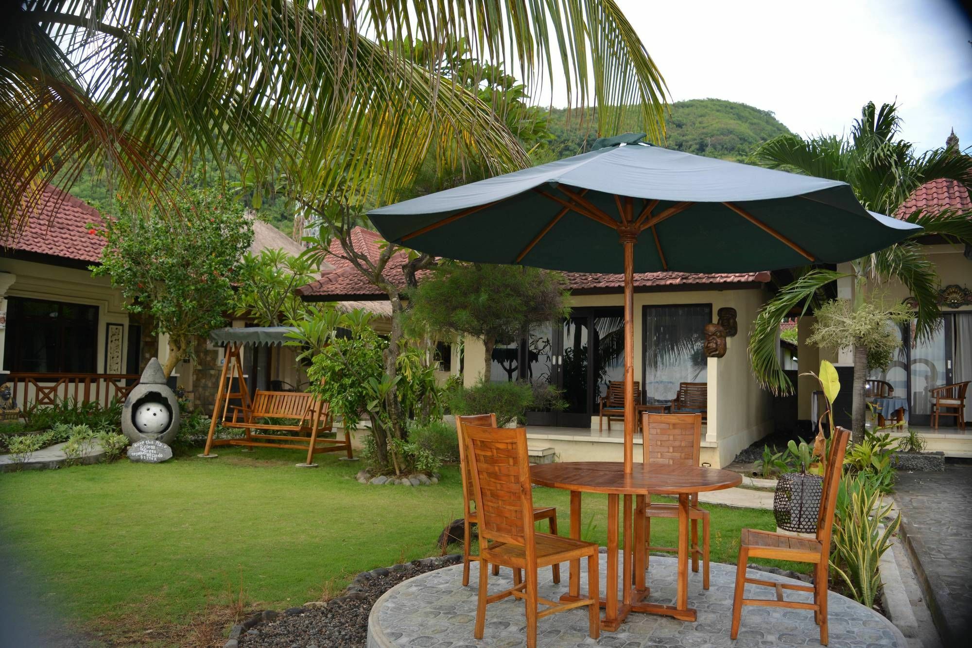 Candidasa Segara Wangi Beach Cottages מראה חיצוני תמונה
