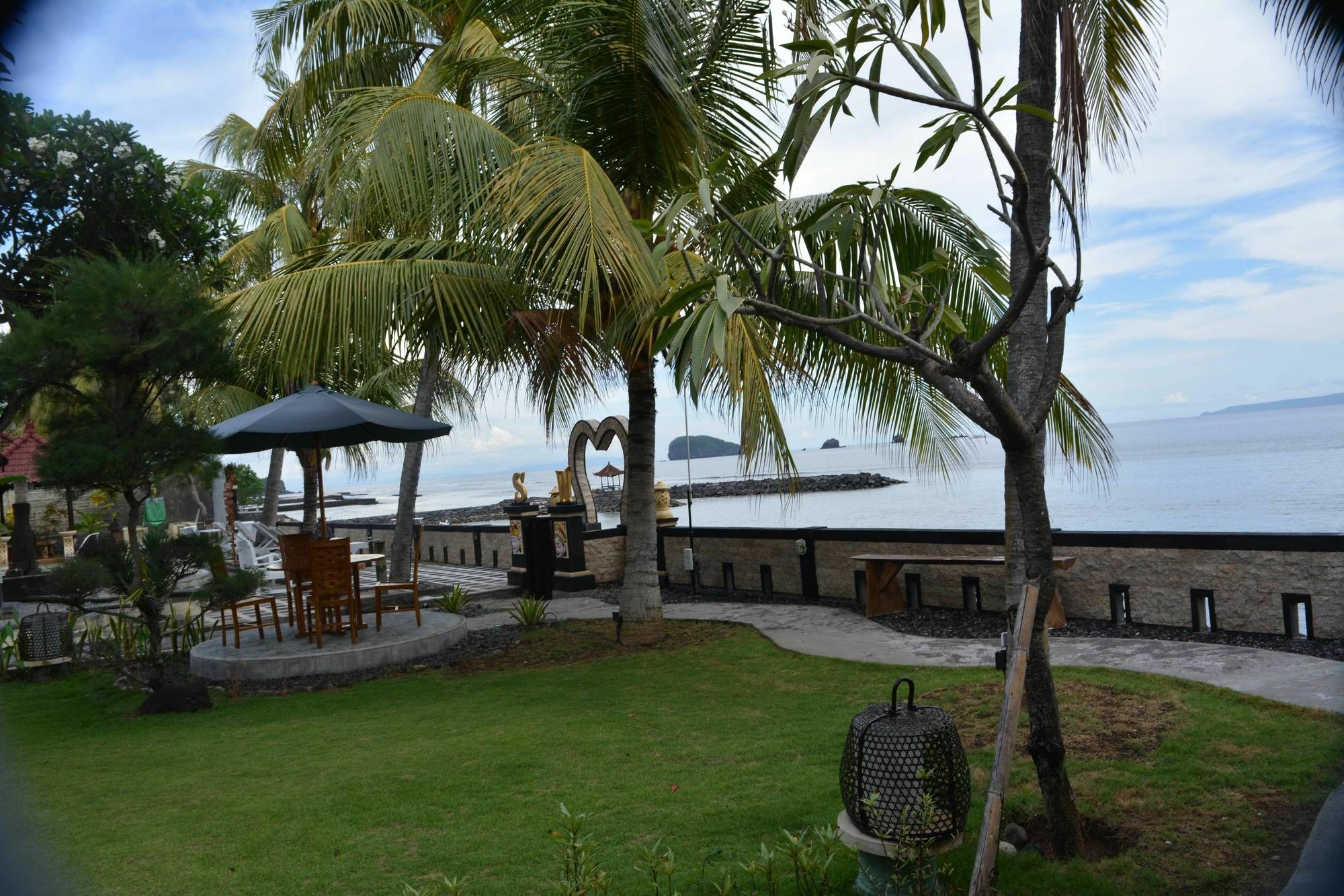 Candidasa Segara Wangi Beach Cottages מראה חיצוני תמונה