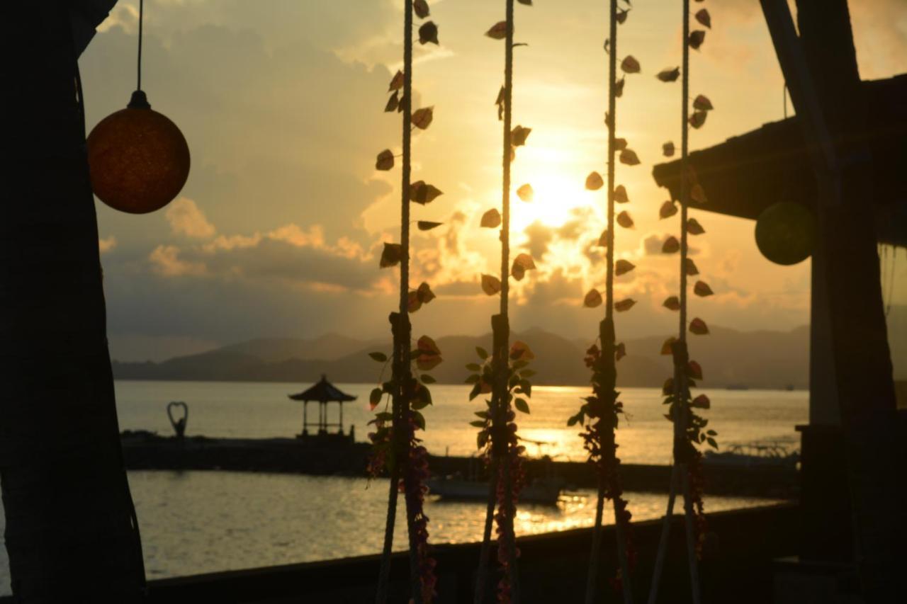 Candidasa Segara Wangi Beach Cottages מראה חיצוני תמונה